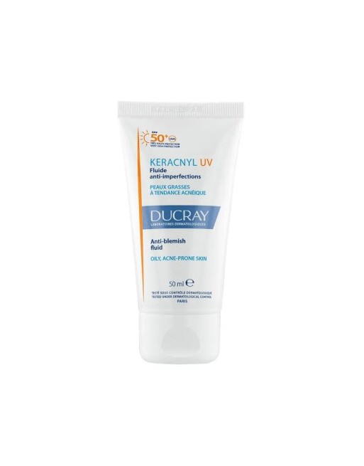Ducray Keracnyl UV Fluide Anti Imperfections SPF50, 50ML