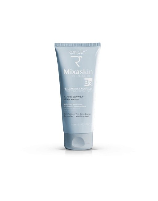 RONCEY MIXASKIN GEL NETTOYANT PEAUX NORMALES A MIXTES 200ML
