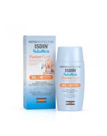 ISDIN Fusion Fluide Minéral Bébé SPF50+, 50ml