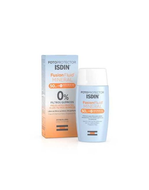 ISDIN ECRAN SOLAIRE FUSION FLUIDE MINERAL SPF 50+ 50ML
