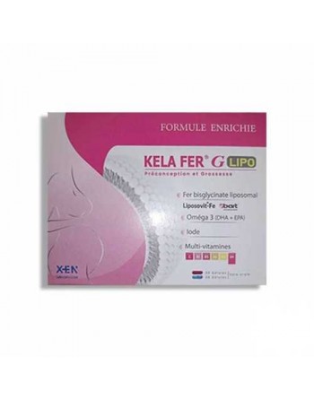 XEN KELA FER G LIPO 60 GELULES