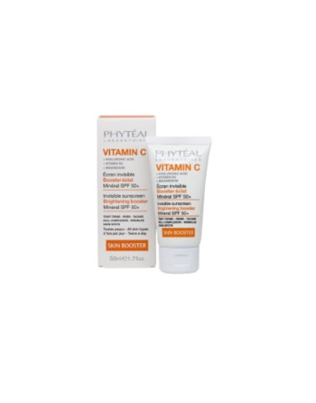 Phyteal Vitamin C Ecran Minéral Invisible SPF50+, 50ml
