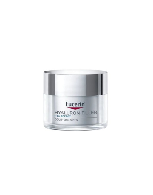 Eucerin Hyaluron Filler+ 3 Effect Soin De Jour SPF15 Anti-Age, 50ml