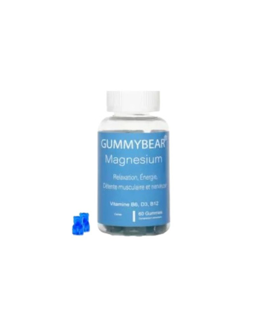 GUMMYBEAR Magnésium boite de 60 Gummies