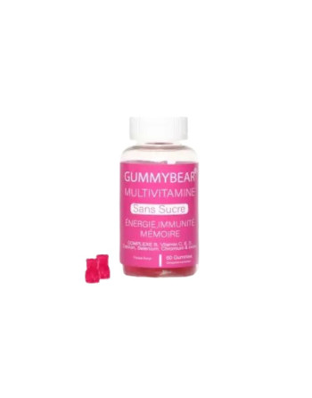 GUMMYBEAR WOMEN'S MULTI SS SUCRE B/60