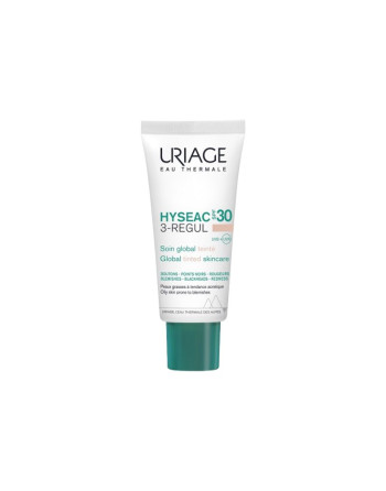 Uriage Hyseac 3-Régul Soin Global Teinté Spf30, 40ml