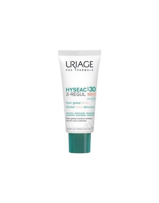 Uriage Hyseac 3-Régul Soin Global Teinté Spf30, 40ml