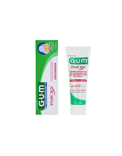 Gel Dentifrice GUM PAROEX® 0.12% Référence: