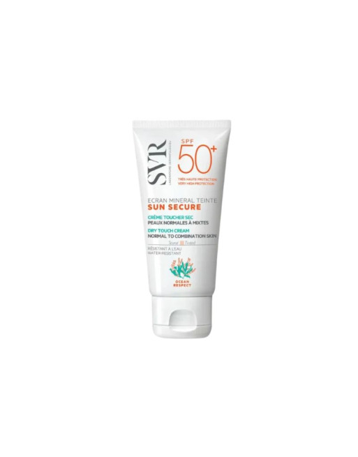 SVR Sun Secure Écran Minéral Teinté Peaux Normales à Mixtes SPF 50+, 50ml