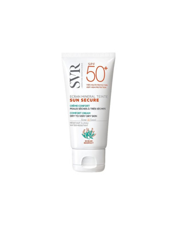 SVR Sun Secure Écran Minéral Teinté Peaux Sèches à très sèches SPF50+ , 50ml