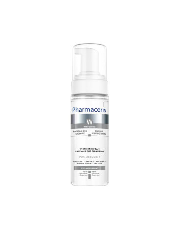 PHARMACERIS W Puri-Albucin Mousse Nettoyante Eclaircissante, 150ml
