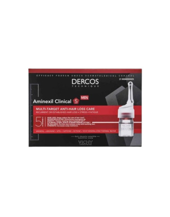 VICHY Dercos Aminexil Clinical 5 Homme 21 Ampoules