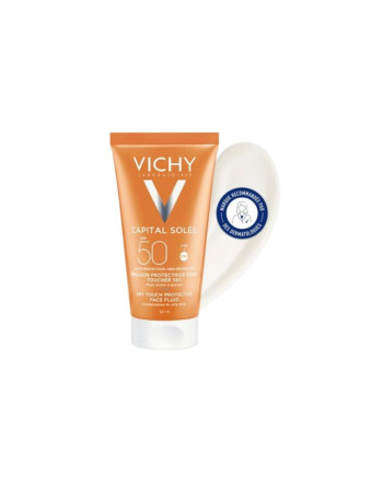 VICHY Capital Soleil Emulsion Anti Brillance Toucher Sec SPF50, 50ml