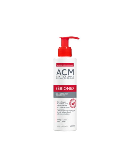 ACM Sébionex Gel Moussant Purifiant, 200 ml