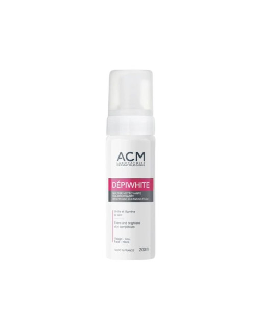 ACM Depiwhite Mousse Nettoyante Eclaircissante, 200ml