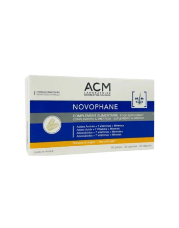 ACM Novophane Cheveux Et Ongles, 60 Gélules