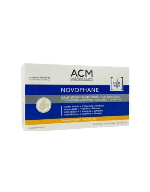 ACM Novophane Cheveux Et Ongles, 60 Gélules