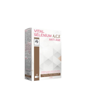 VITAL Sélénium ACE Anti-âge , 30 Gélules