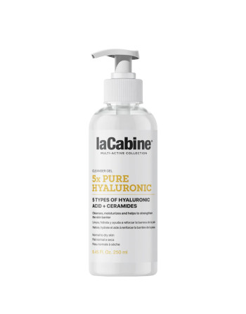 LA CABINE Cleanser Gel 5X Pure Hyaluronic, 250ml