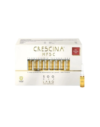 CRESCINA HFSC 500 Homme, 20 Ampoules