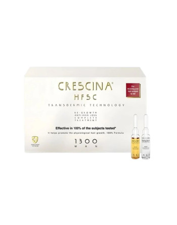 CRESCINA TTT Complet (Anti Chute Repousse) 1300 Homme 10+10 Ampoules