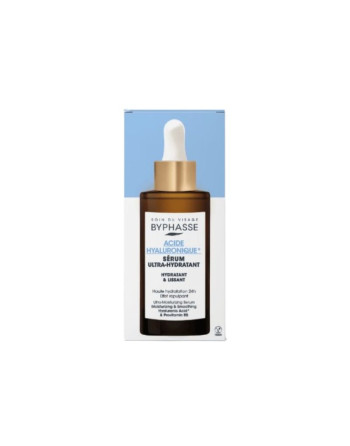 BYPHASSE Acide Hyaluronique Sérum Ultra Hydratant, 50ml