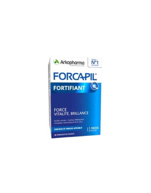 FORCAPIL Cheveux Et Ongles, 60Gélules
