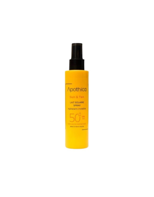 APOTHICA Sun Lait Solaire Spray SPF50+, 150ml
