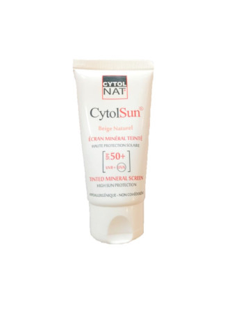 CYTOLNAT CYTOLSUN ECRAN MINERAL SPF50+ BEIGE NATUREL PNM 50ML