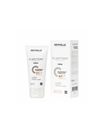 ESTH'ELLE CLARYTEINT CR ECLAIR TEINTEE ROSE SPF40 50GR