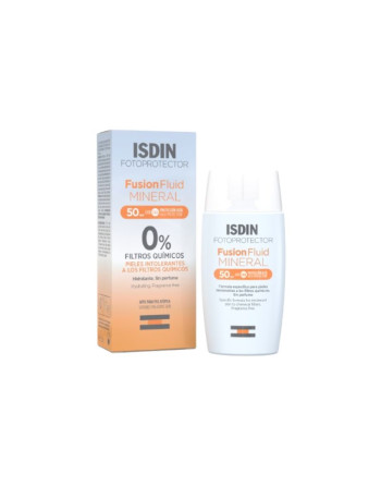 ISDIN Fusion Fluide Ecran Minéral SPF50+, 50ml