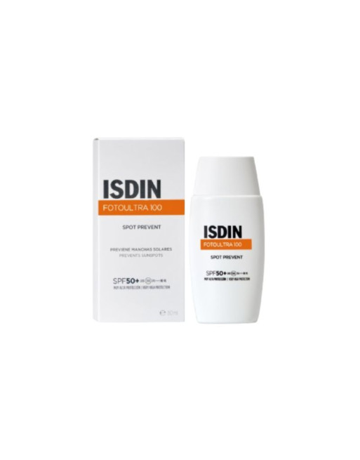 ISDIN FotoUltra 100 Spot Prevent Fusion Fluide SPF50+, 50ml
