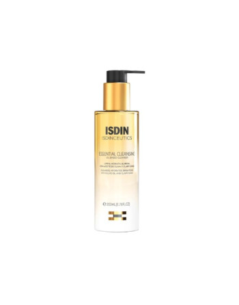 ISDIN Essential Cleansing Huile Nettoyante Visage, 200ml