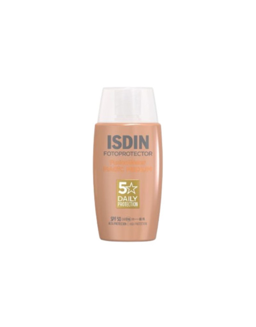 ISDIN Fusion Water Magic Ecran Teinté Medium SPF50+, 50ml