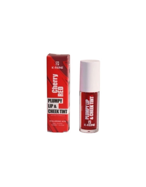 K-REINE Teinte Repulpant Rouge Cerise Pour Lèvres & Joues, 6ml