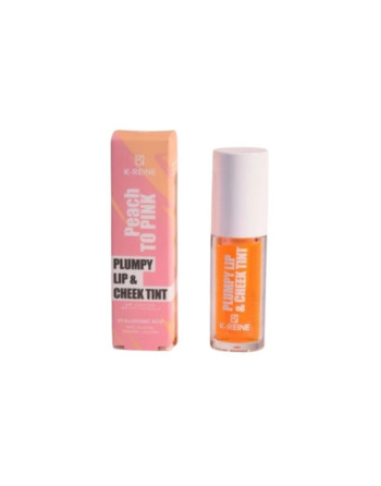 K-REINE Teinte Repulpant Pêche A Rose Pour Les Lèvres Et Les Joues, 6ml