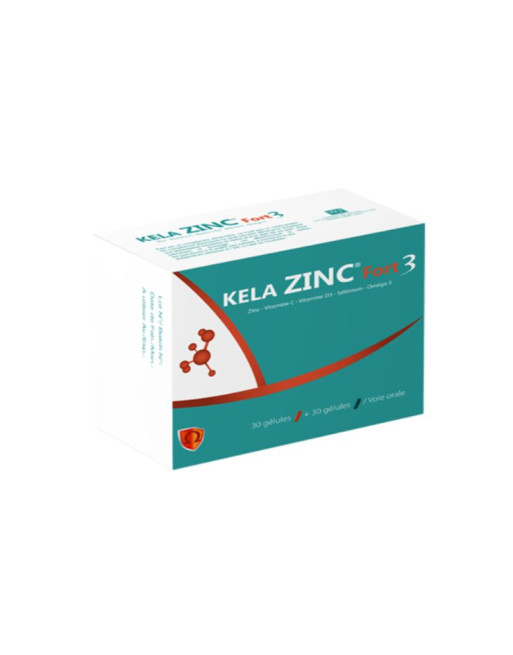 XEN Kela Zinc Fort 3, 60 Gélules