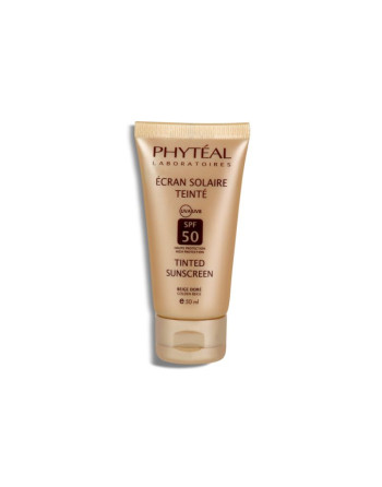 PHYTÉAL Écran Solaire Teinté Beige Doré SPF 50, 50ml