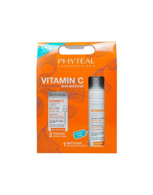 PHYTEAL Coffret Vitamine C (Sérum +Mousse OFFERT)