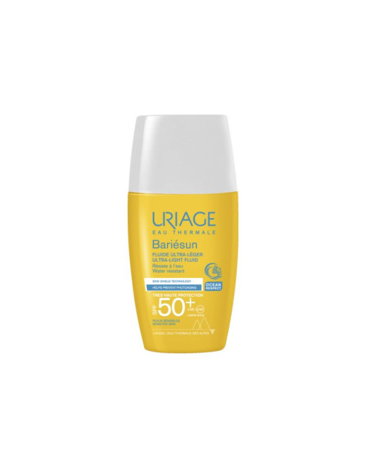 URIAGE Bariésun Fluide Ultra Légère Spf50+, 30ml