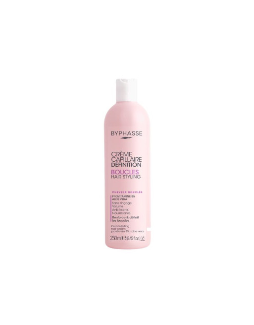 BYPHASSE Crème Capillaire Activ Boucles Cheveux, 250ml
