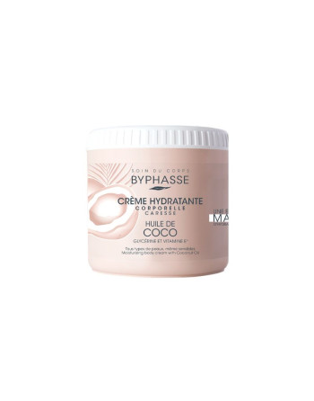 BYPHASSE Crème Hydratante Corps Huile De Coco, 500ml