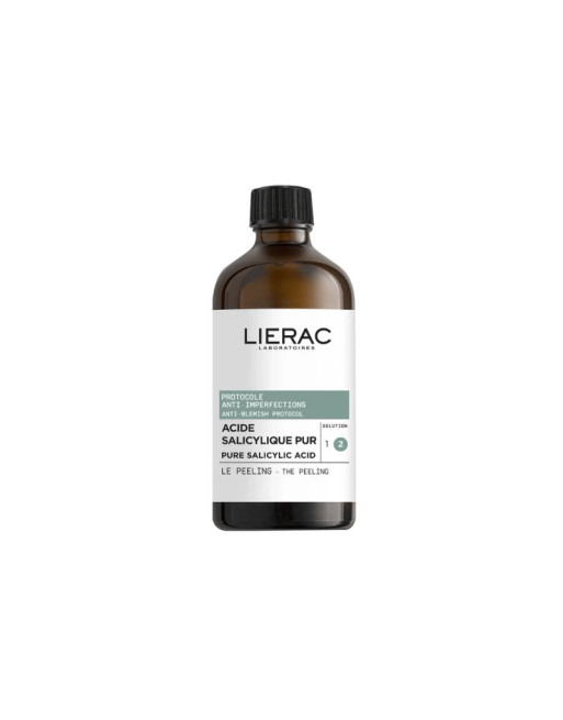 LIERAC Le Peeling Acide Salicylique Pur Stop Boutons,100ml