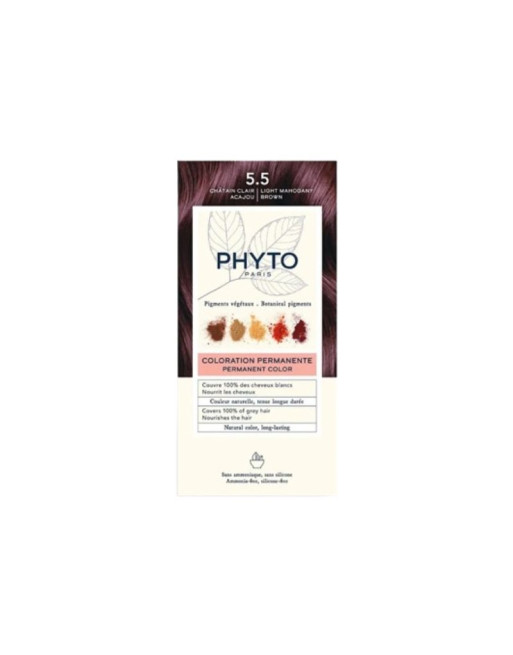 PHYTO Color Coloration Chatain Clair Acajou 5.5