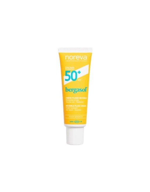 NOREVA Bergazol Ecran Fluide Invisible Spf50+, 50ml