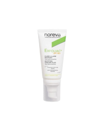 NOREVA Exfoliac Ecran Fluide Matifiant Spf50+, 40ml