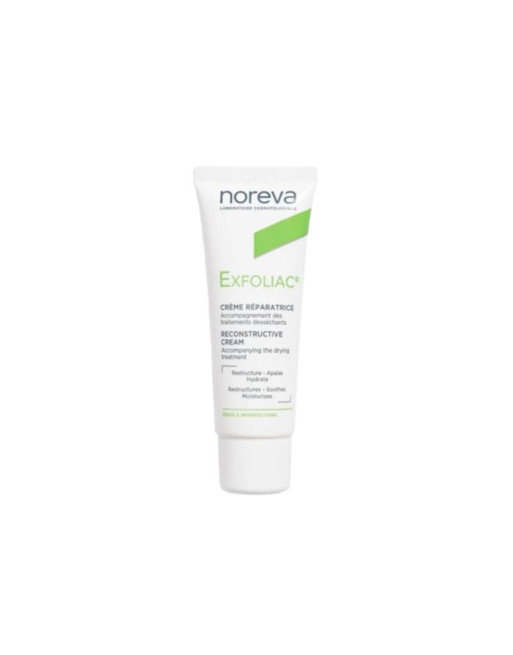 NOREVA Exfoliac Crème Réparatrice, 40ml