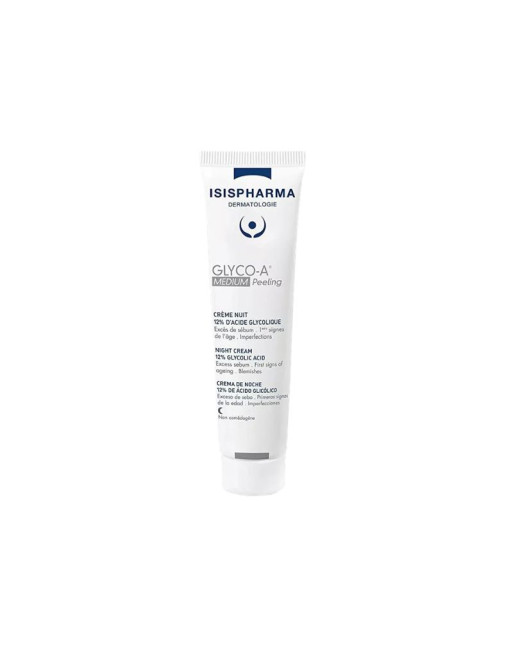 ISISPHARMA Glyco-A Crème Peeling Nuit 12% Medium, 30ml