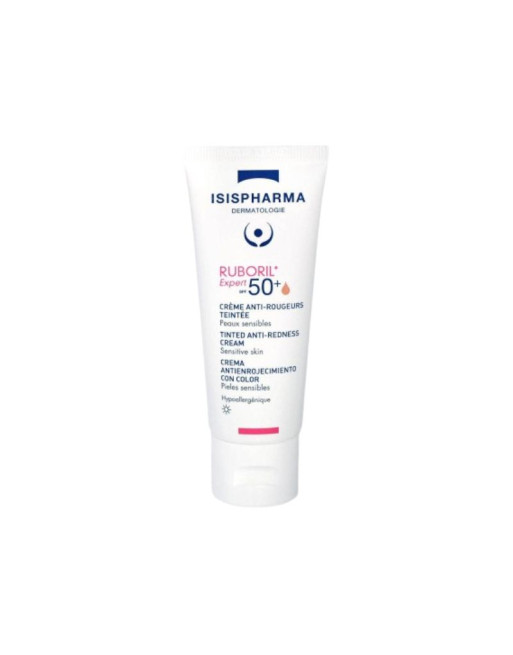 ISISPHARMA Ruboril Expert Crème Anti Rougeurs Teintée Peaux Sensibles Spf50+, 40ml