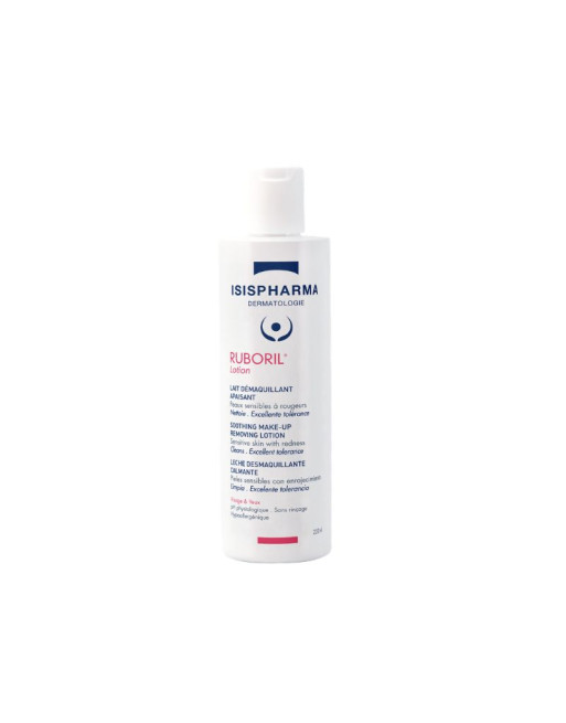ISISPHARMA Ruboril Lotion Démaquillante Peaux Sensibles, 250ml